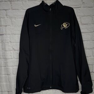 Nike Colorado Buffaloes Black Full-Zip Jacket - Size: L